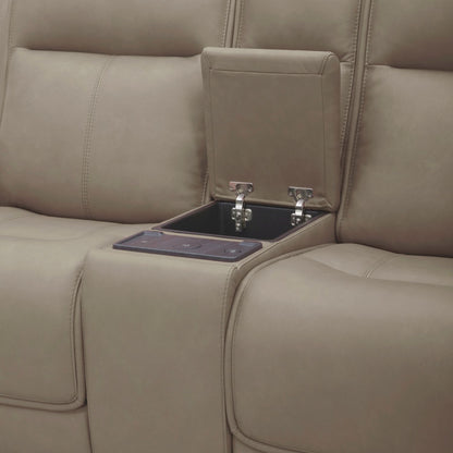 Cora - Loveseat With Console P3 & ZG - Hornell Furniture Outlet