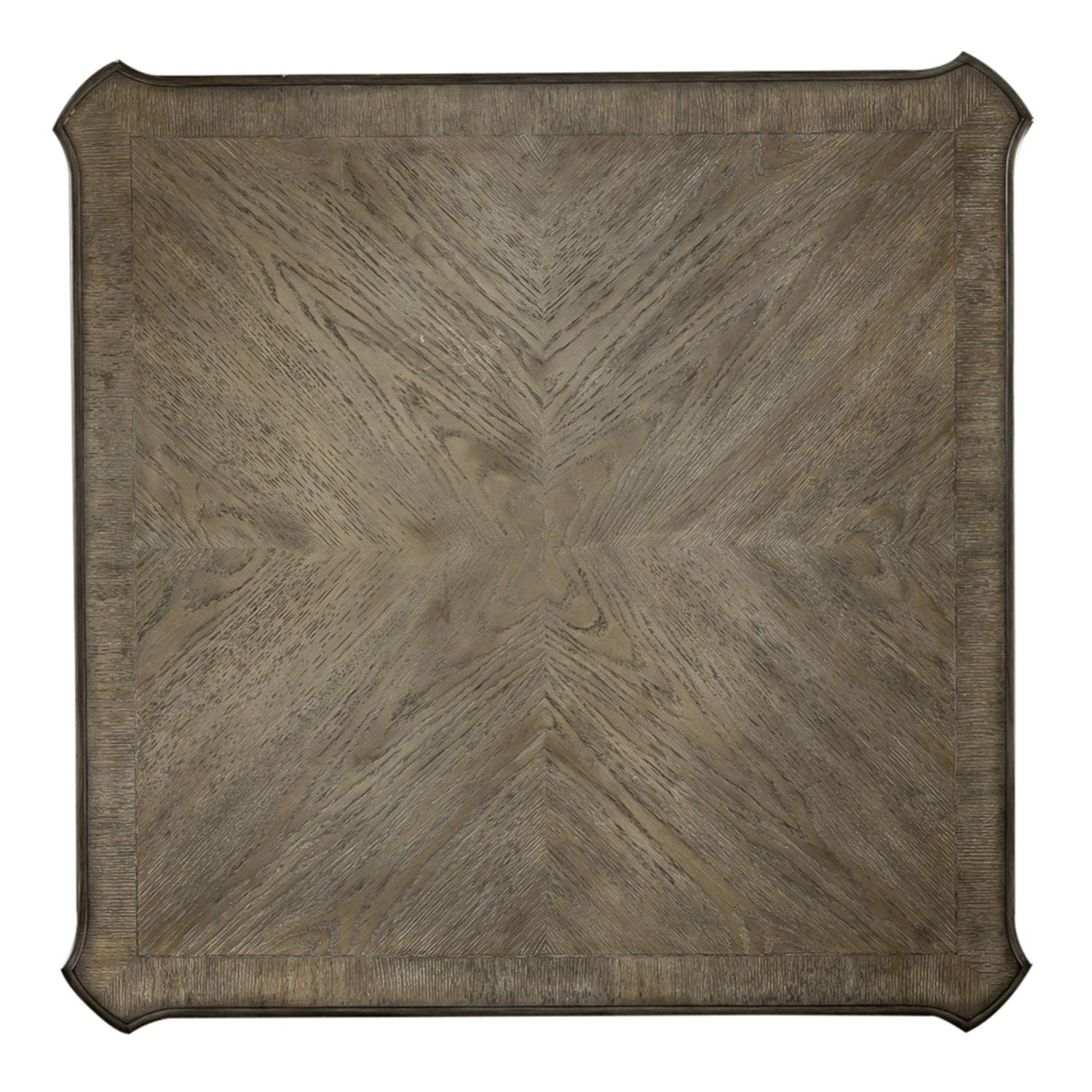 Magnolia Manor - Oversized Square Cocktail Table - White - Hornell Furniture Outlet