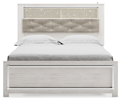 Altyra - Dresser, Mirror, Panel Bookcase Bed - Hornell Furniture Outlet
