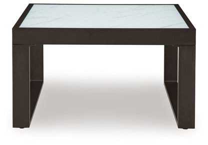 Beachloft - Black / Gray - Square Cocktail Table - Hornell Furniture Outlet