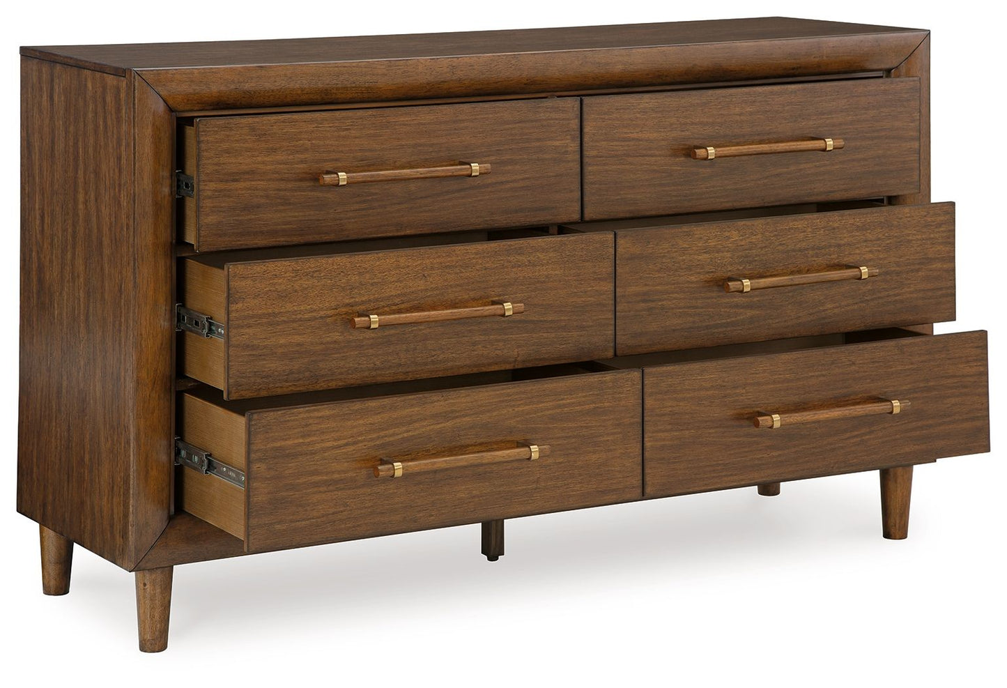 Lyncott - Brown - Dresser - Hornell Furniture Outlet