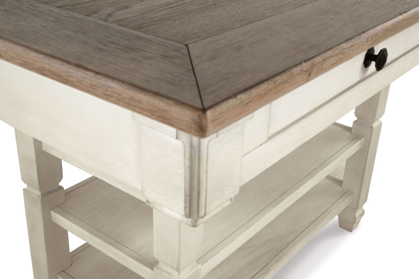 Bolanburg - Rectangular Dining Room Counter Table - Beige - Hornell Furniture Outlet