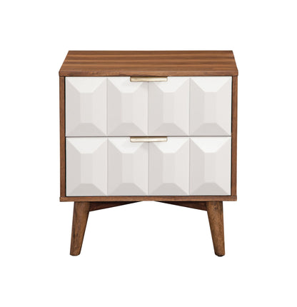 Ginny - Nightstand - Dark Brown - Hornell Furniture Outlet