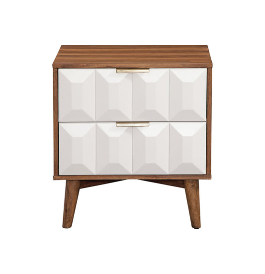 Ginny - Nightstand - Dark Brown - Hornell Furniture Outlet