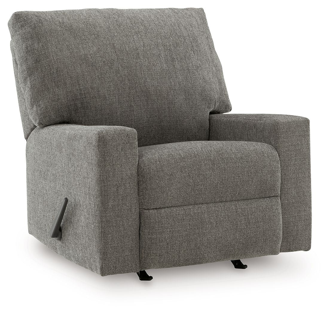 Clarington - Rocker Recliner - Greystone - Hornell Furniture Outlet