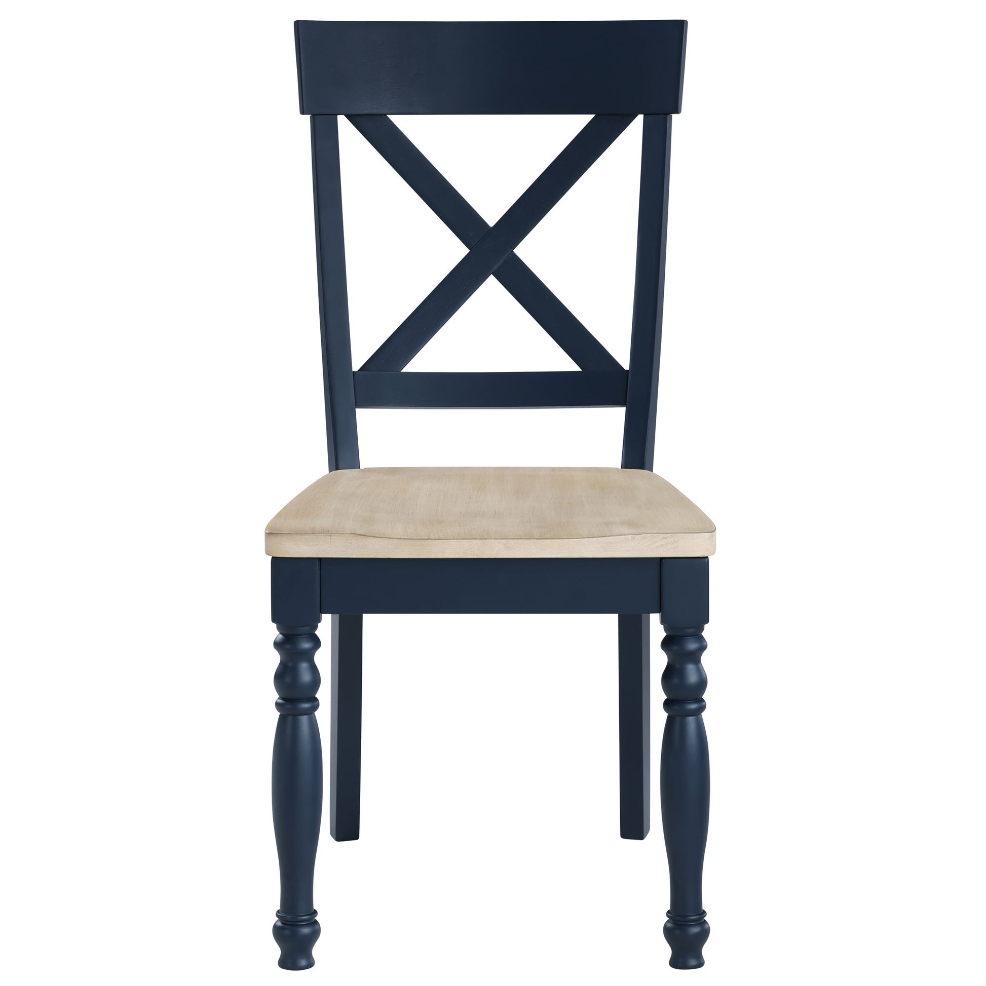 Darcy - Side Chair (Set of 2) - Blue - Hornell Furniture Outlet