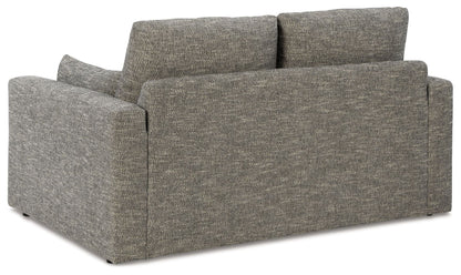 Dramatic - Granite - Loveseat - Hornell Furniture Outlet