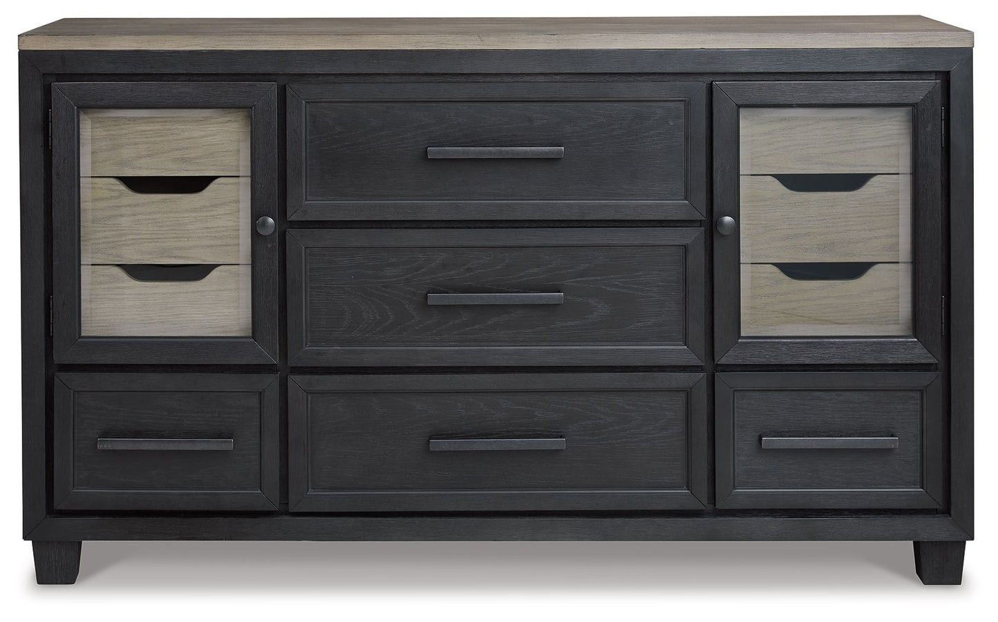 Foyland - Dresser, Mirror - Hornell Furniture Outlet