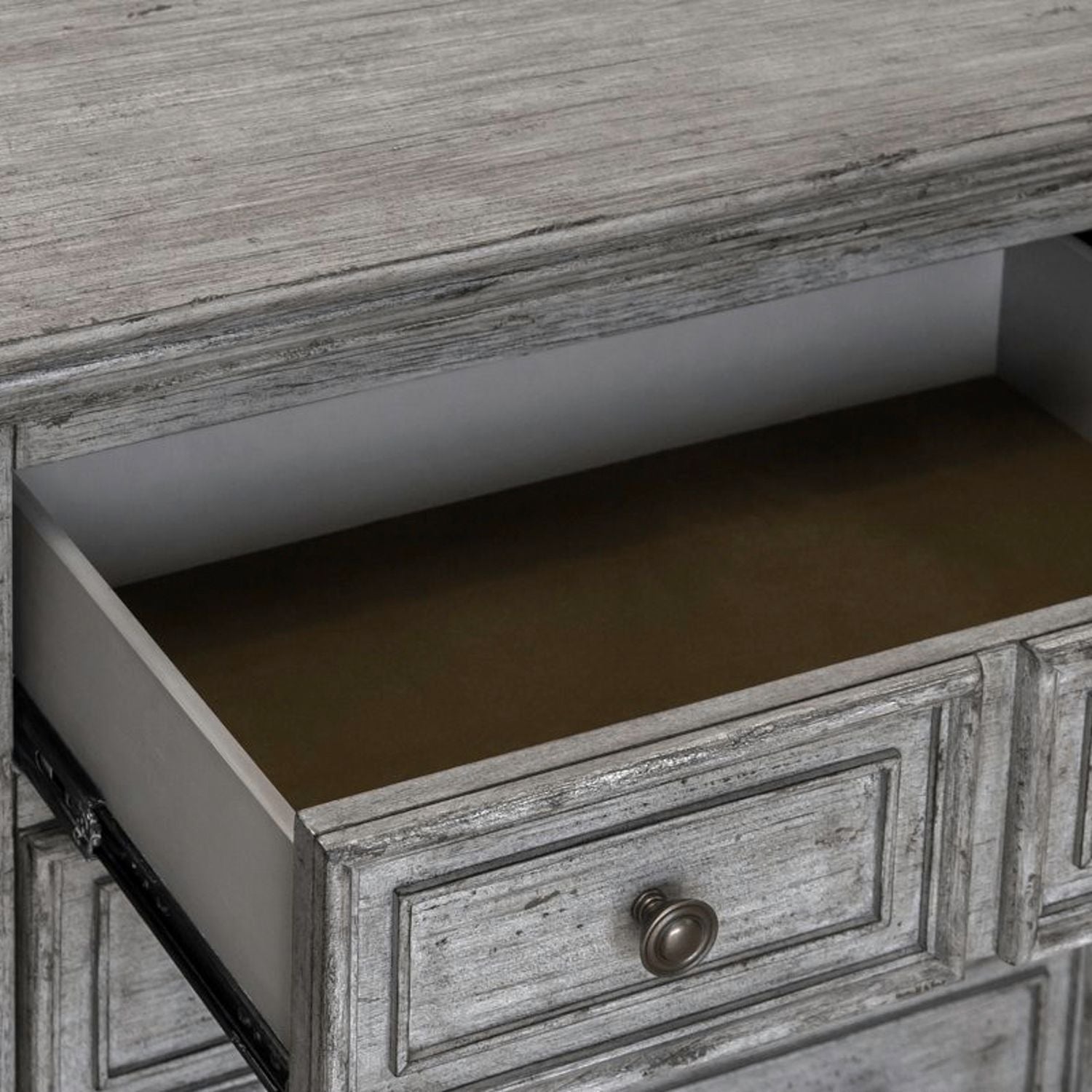 Big Valley - Bedside Chest With Charging Station - Hornell Furniture Outlet