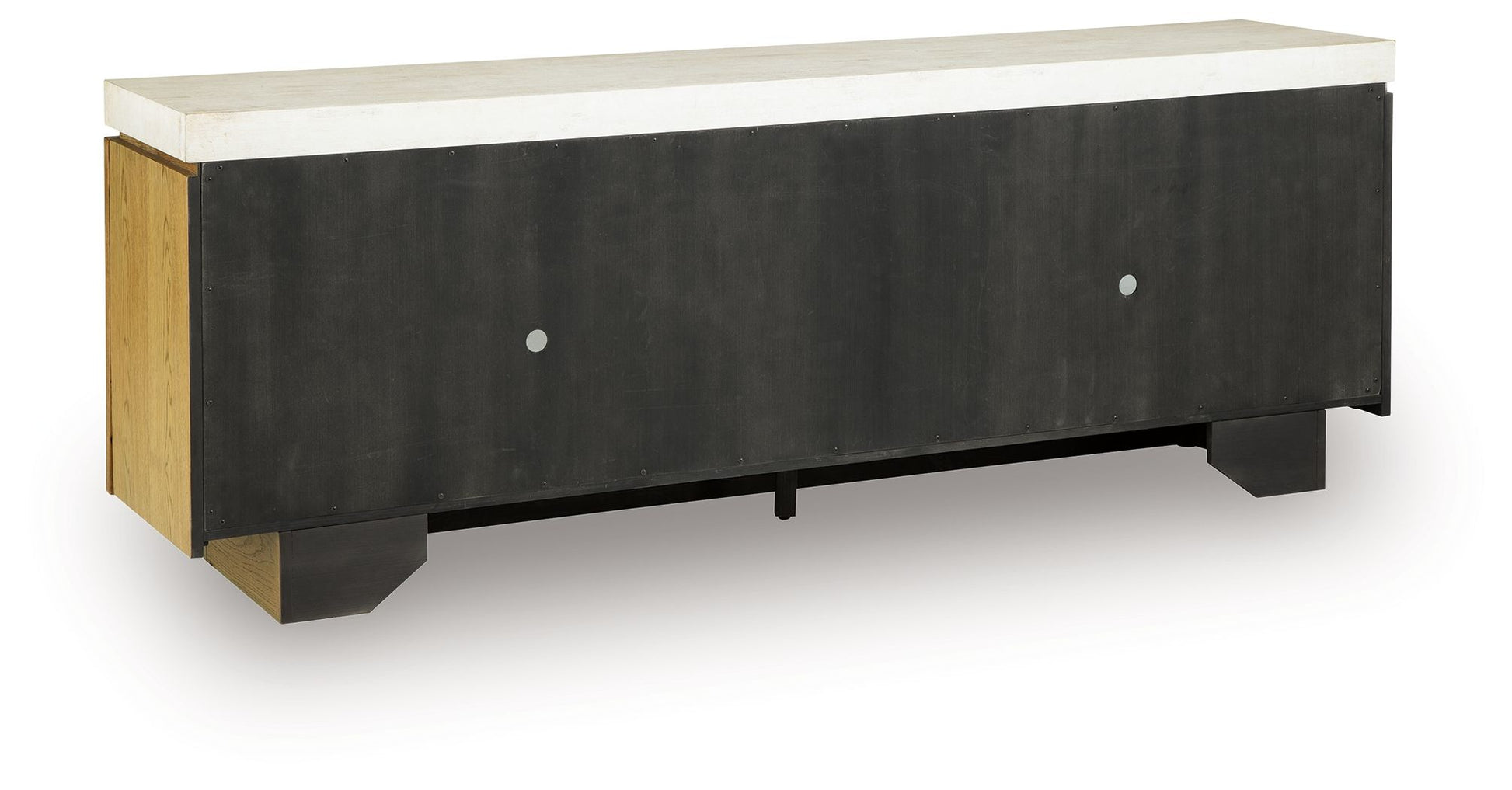 Adanworth - Accent Cabinet - Light Brown / Gray - Hornell Furniture Outlet