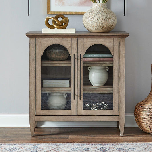 Pavilion - 2 Door Accent Cabinet - Brown - Hornell Furniture Outlet
