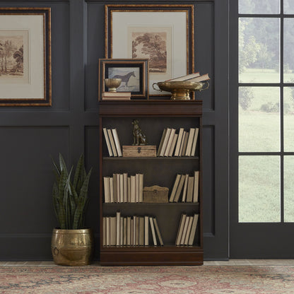 Brayton Manor - Jr Executive Bookcase (RTA) - Hornell Furniture Outlet