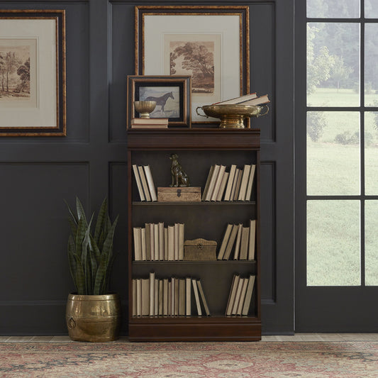 Brayton Manor - Jr Executive Bookcase (RTA) - Hornell Furniture Outlet