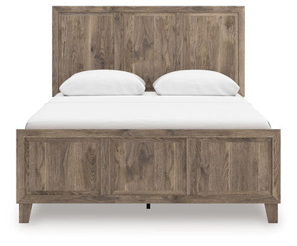 Rusticott - Panel Bed - Hornell Furniture Outlet