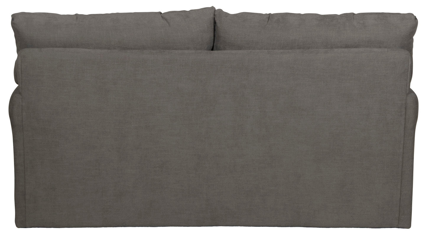 Cutler - Gliding Loveseat - Ash - Hornell Furniture Outlet