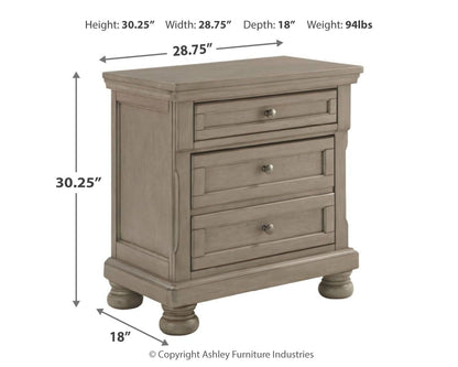 Lettner - Night Stand - Hornell Furniture Outlet