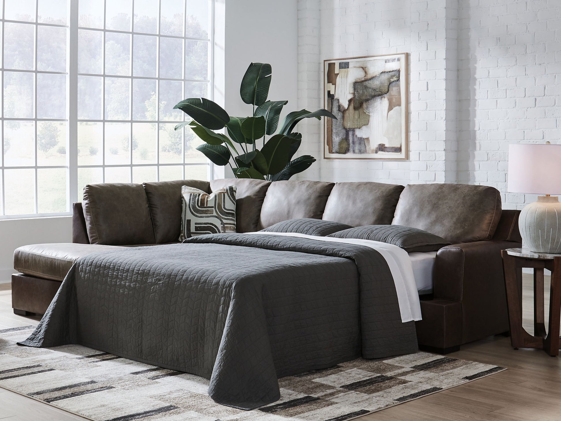 Castille Way - Sectional - Hornell Furniture Outlet