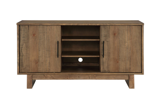 Atmore - Server - Dark Brown - Hornell Furniture Outlet