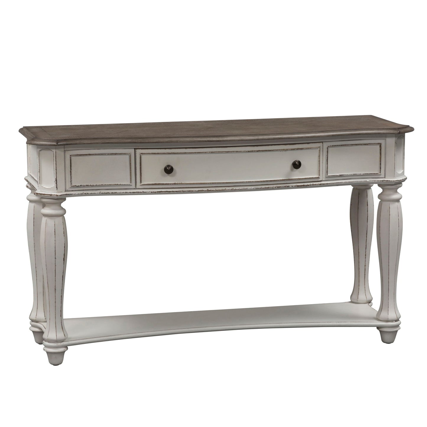 Magnolia Manor - Sofa Table - White - Hornell Furniture Outlet