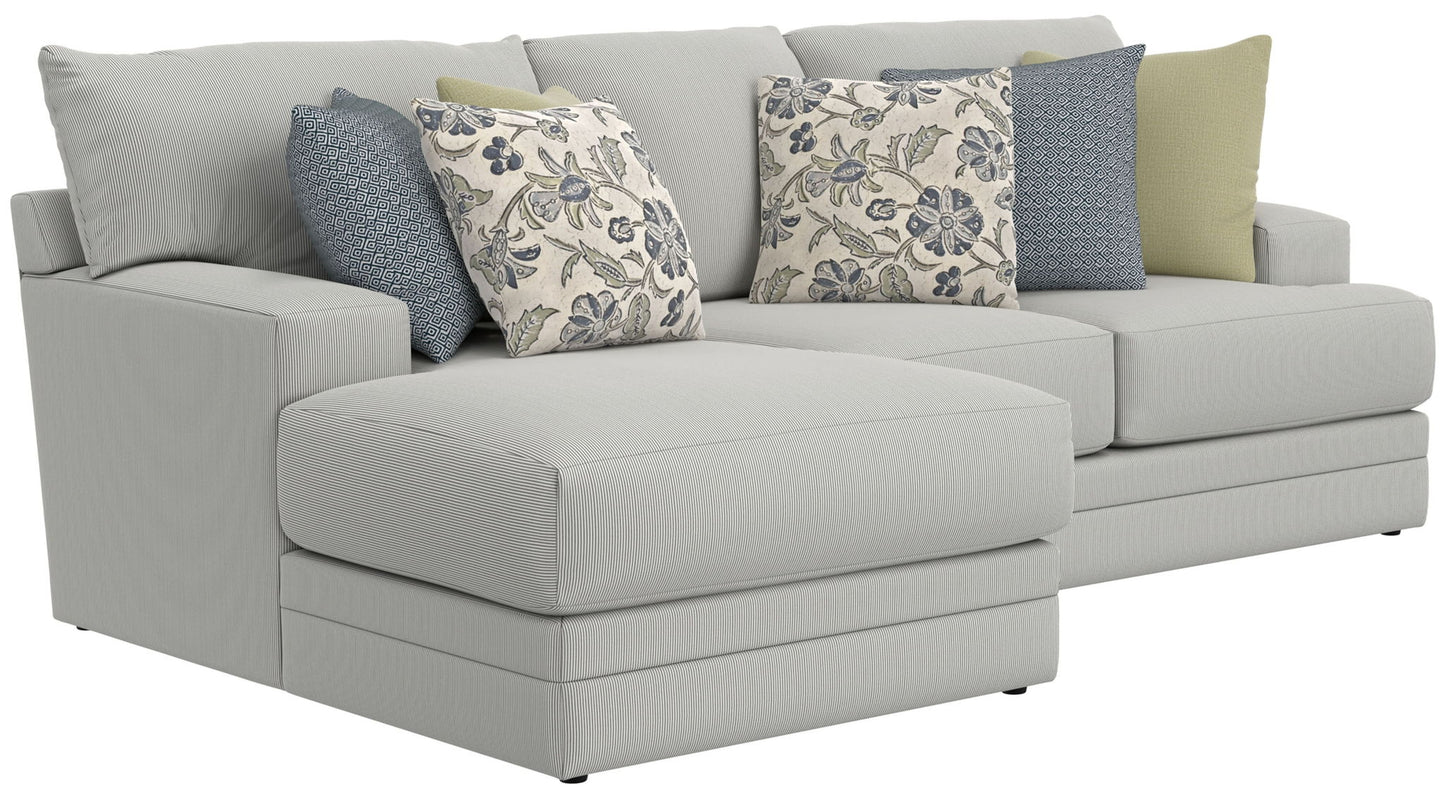 Stockbridge - Sectional With Comfort Coil Seating And 9 Accent Pillows Included - Hornell Furniture Outlet