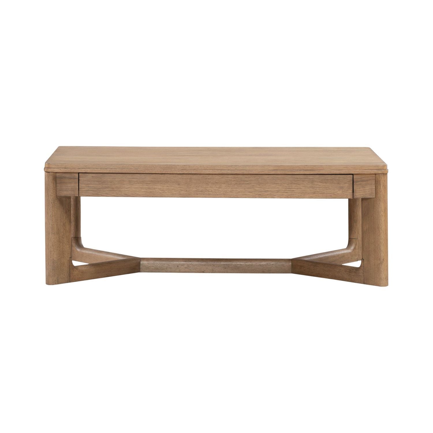 Ballentine - Rectangular Cocktail Table - Brown - Hornell Furniture Outlet