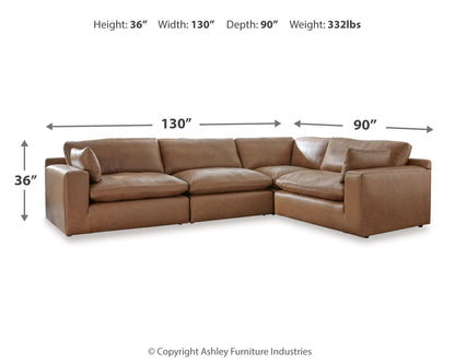 Emilia - Sectional - Hornell Furniture Outlet