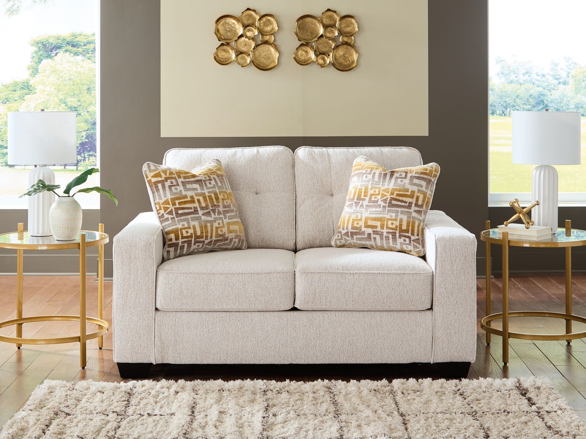 Larimer - Loveseat - Hornell Furniture Outlet
