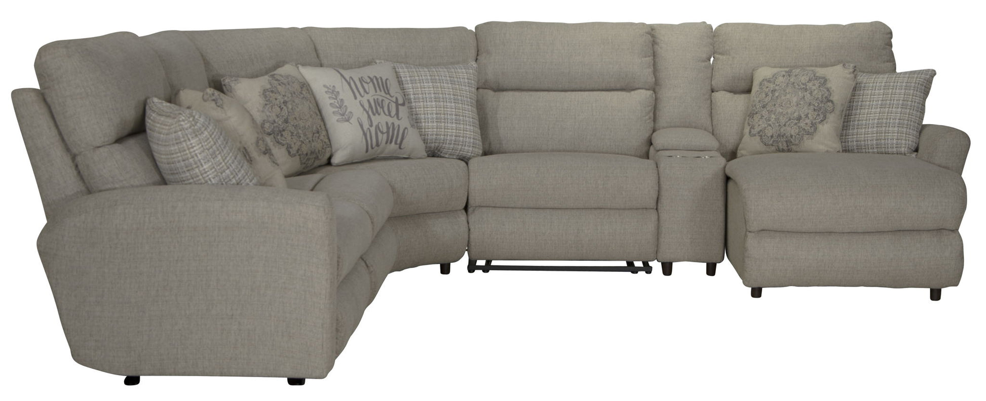 McPherson - Reclining Sectional - Hornell Furniture Outlet