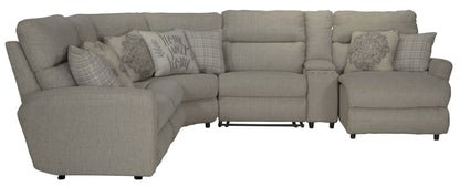 McPherson - Reclining Sectional - Hornell Furniture Outlet
