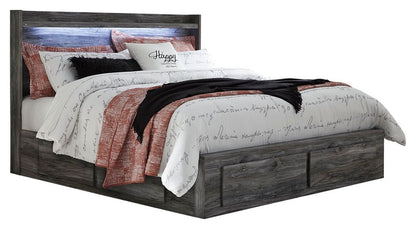 Baystorm - Panel Bedroom Set - Gray - Hornell Furniture Outlet