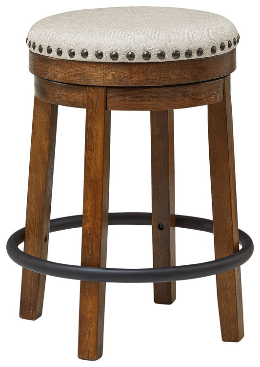 Valebeck - Upholstered Swivel Stool - Hornell Furniture Outlet