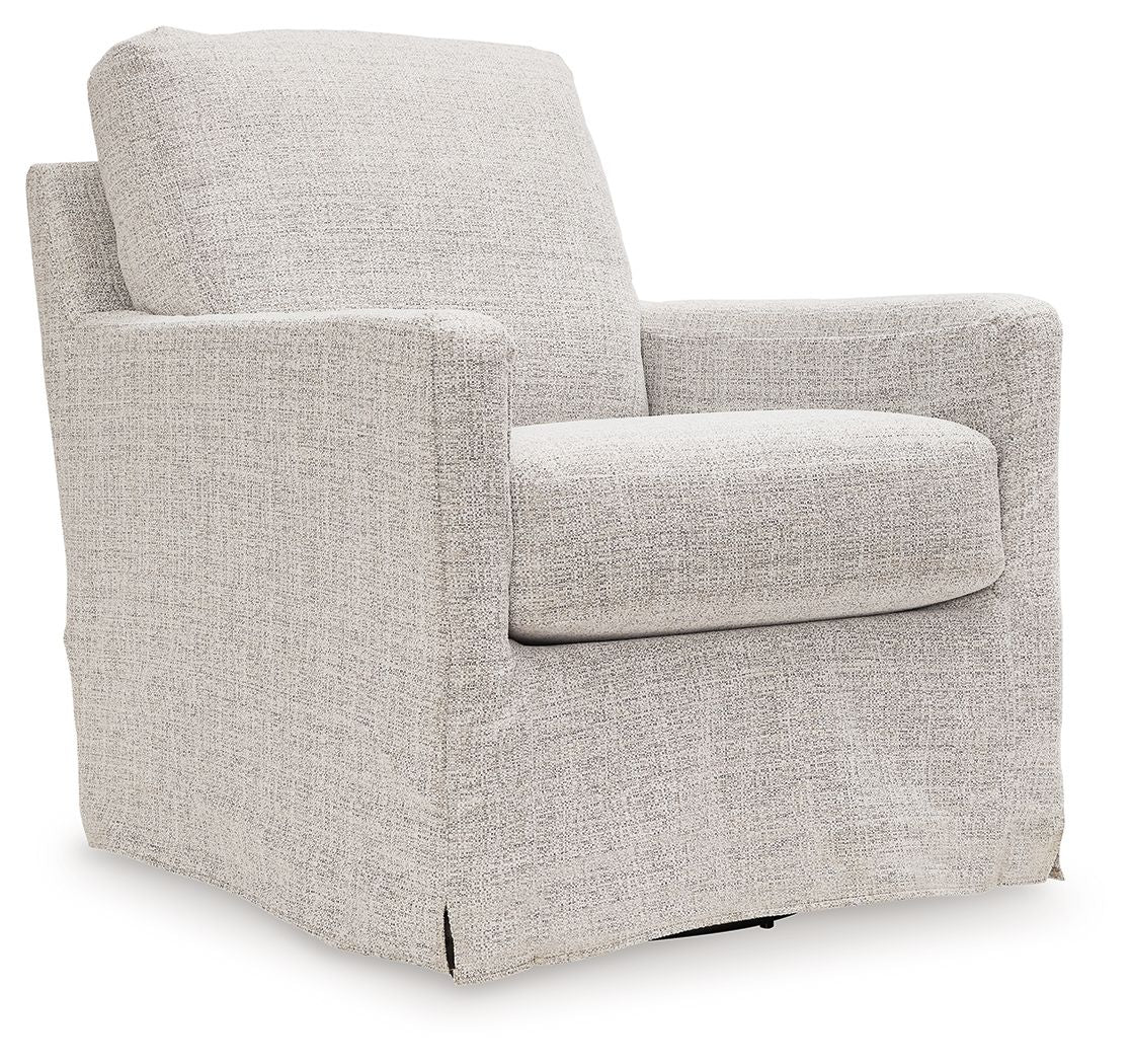 Nenana Next - gen Nuvella - Swivel Glider Accent Chair - Hornell Furniture Outlet