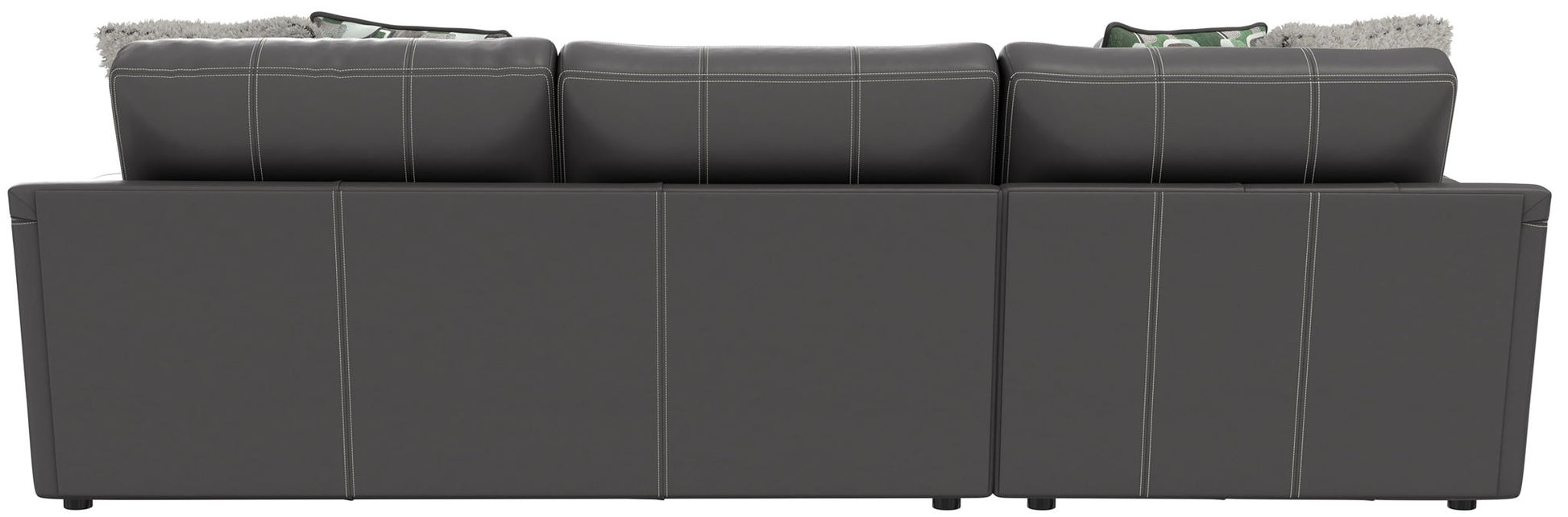 Minori - Italian Leather Sofa / Chaise And Cocktail Ottoman - Hornell Furniture Outlet