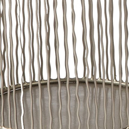 Dympna - Silver Finish - Accessory Set (Set of 5) - Hornell Furniture Outlet