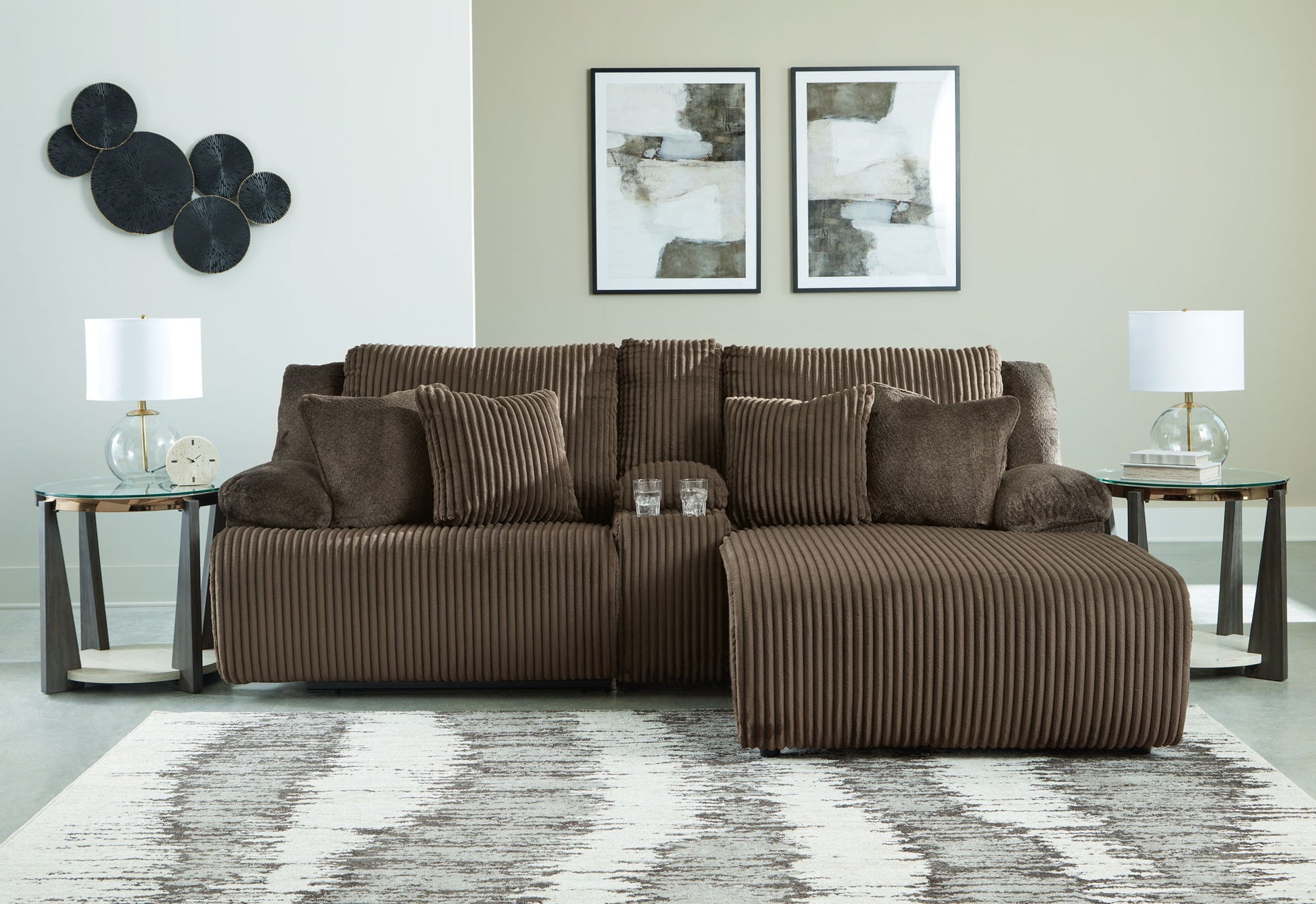 Top Tier - Reclining Sectional - Hornell Furniture Outlet