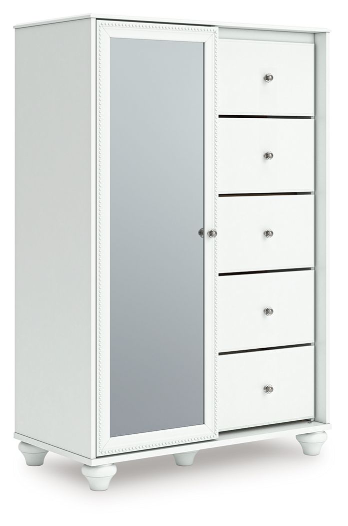 Kozlani - Dressing Chest - White - Hornell Furniture Outlet