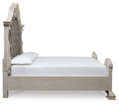 Bruchandi - Upholstered Panel Bed - Hornell Furniture Outlet