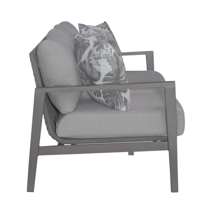 Plantation Key - Outdoor Sofa - Granite - Hornell Furniture Outlet