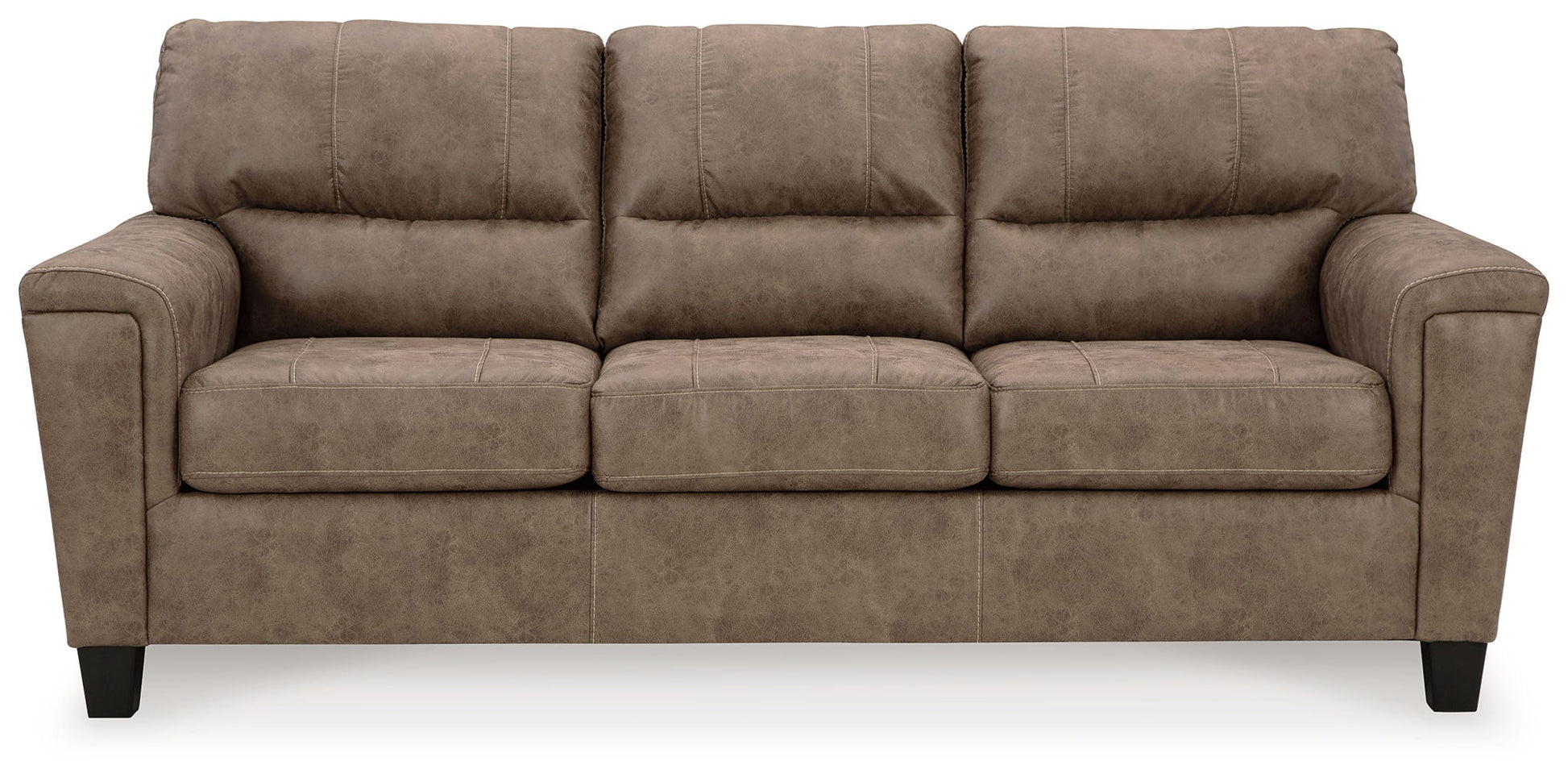 Navi - 3 Pc. - Sofa, Loveseat, Rocker Recliner - Fossil - Hornell Furniture Outlet