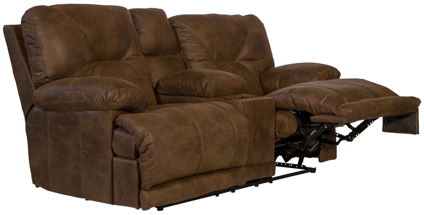 Voyager - Lay Flat Console Reclining Loveseat - Hornell Furniture Outlet