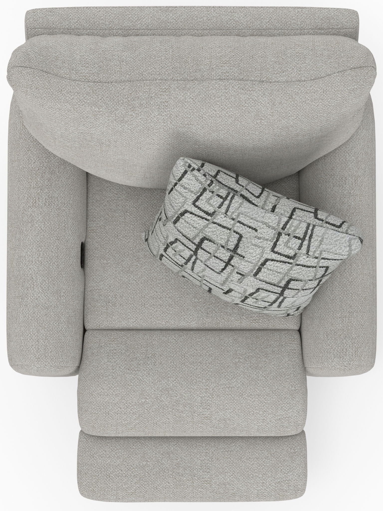 Maxwell - Power Deep Seat Lay Flat Recliner - Hornell Furniture Outlet