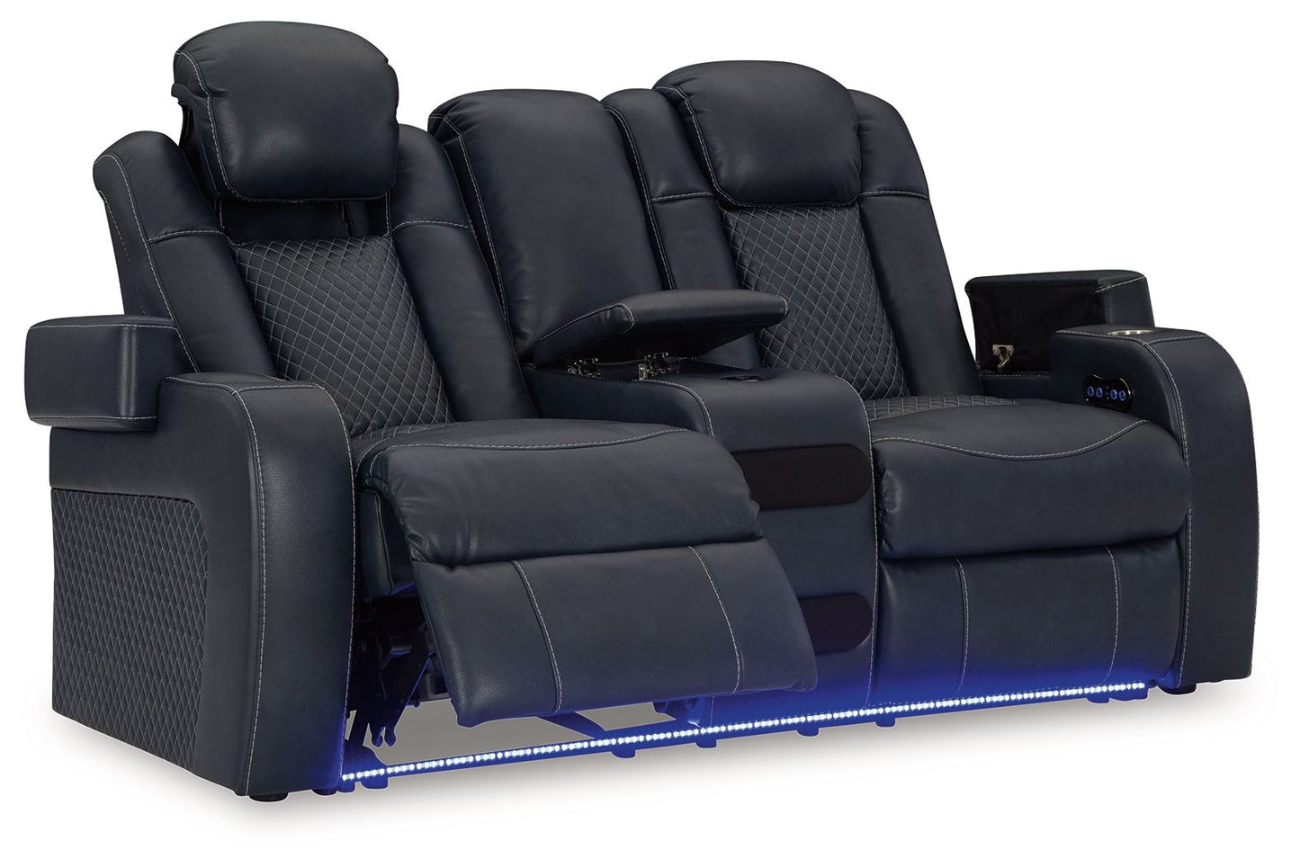 Fyne - dyme - Reclining Living Room Set - Hornell Furniture Outlet