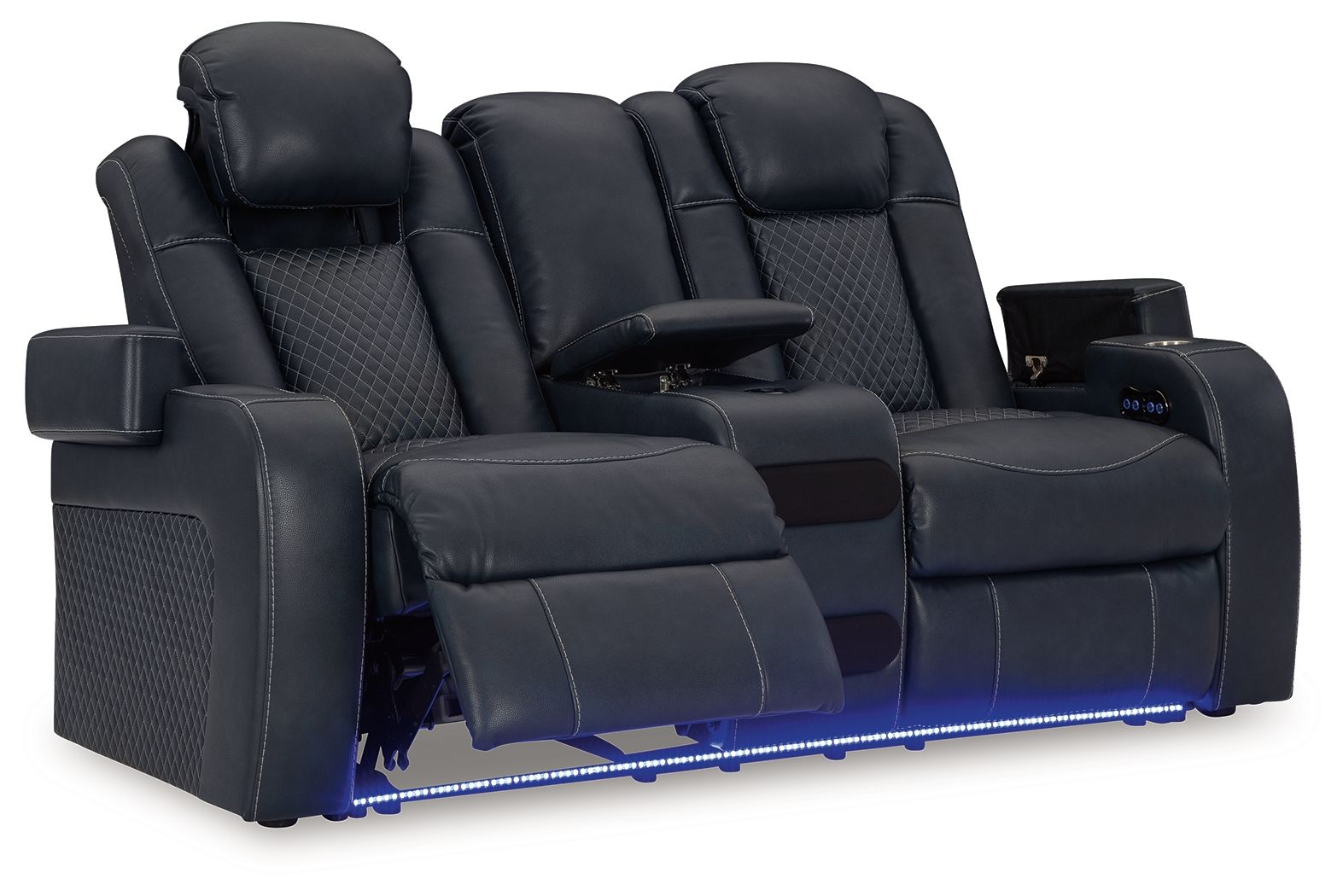 Fyne - dyme - Reclining Living Room Set - Hornell Furniture Outlet