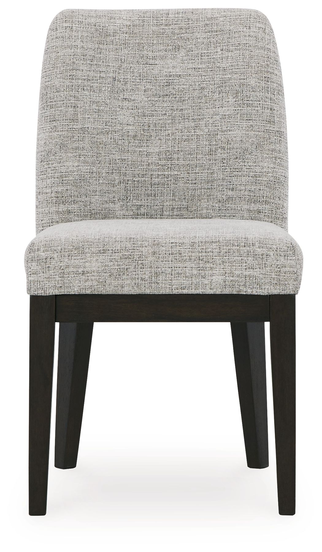 Burkhaus - Dining UPH Side Chair (Set of 2) - Beige / Dark Brown - Hornell Furniture Outlet