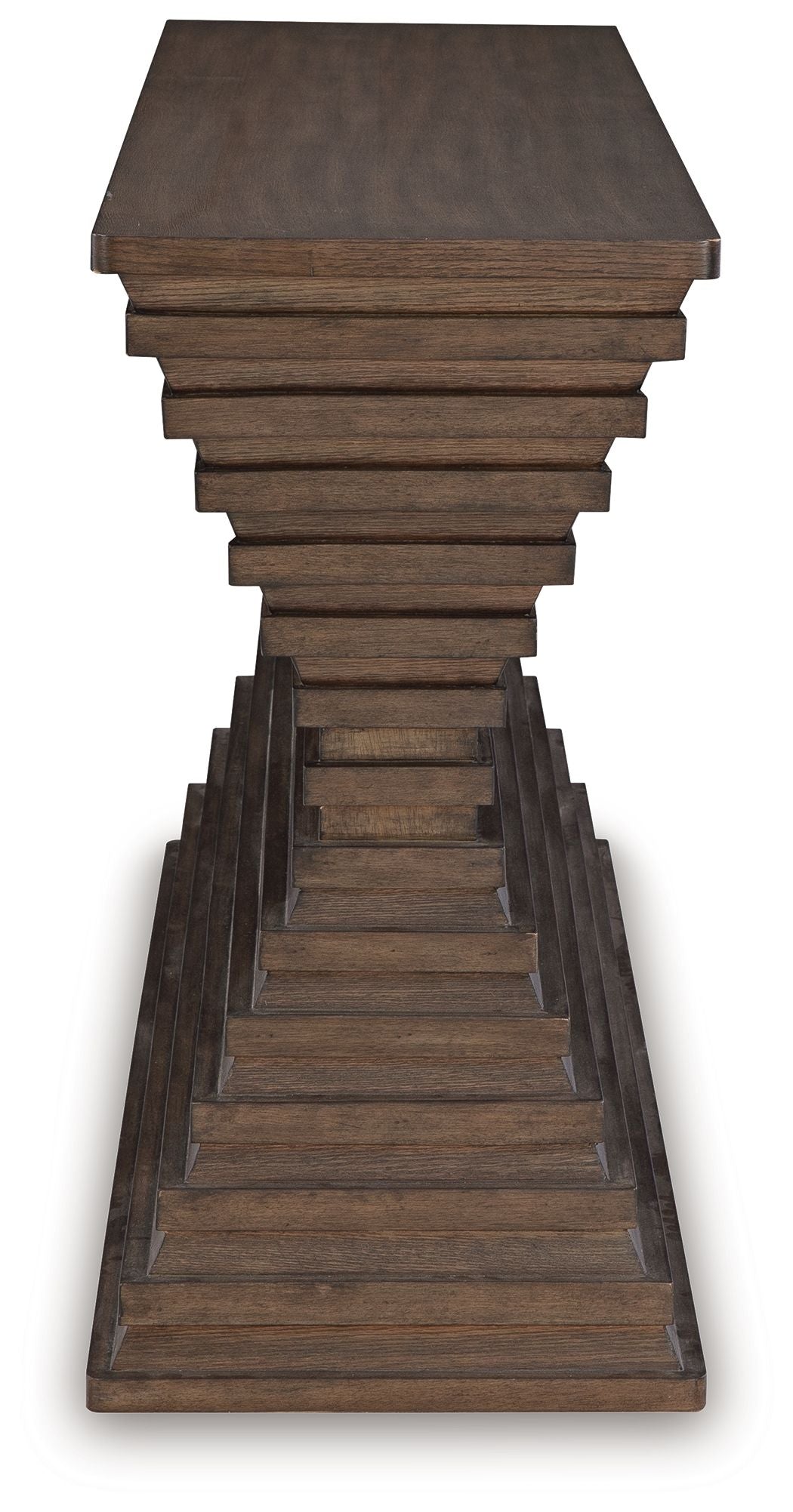 Hannodream - Warm Brown - Sofa Table - Hornell Furniture Outlet