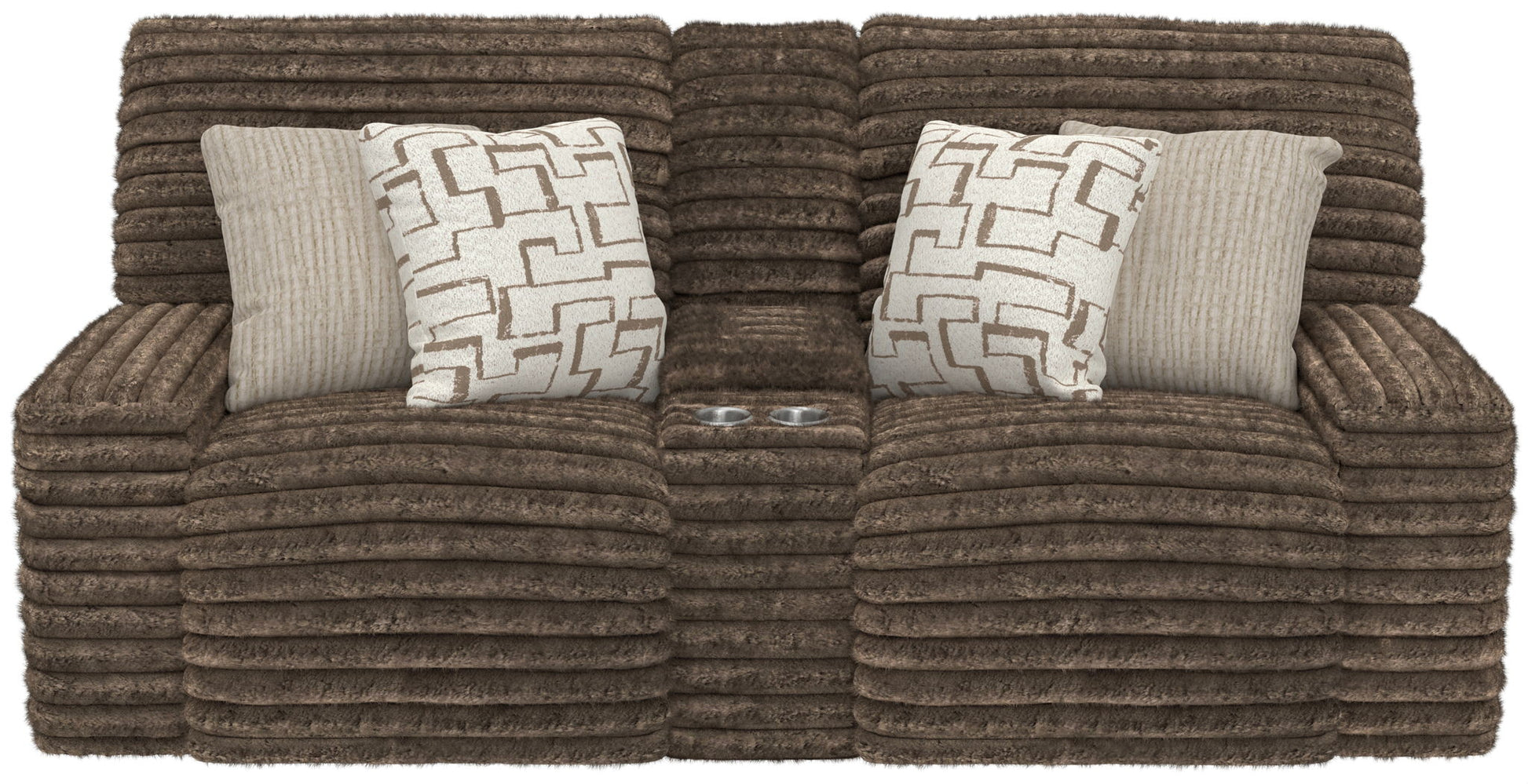 Lynx - Power Reclining Console Loveseat With Zero Gravity - Hornell Furniture Outlet