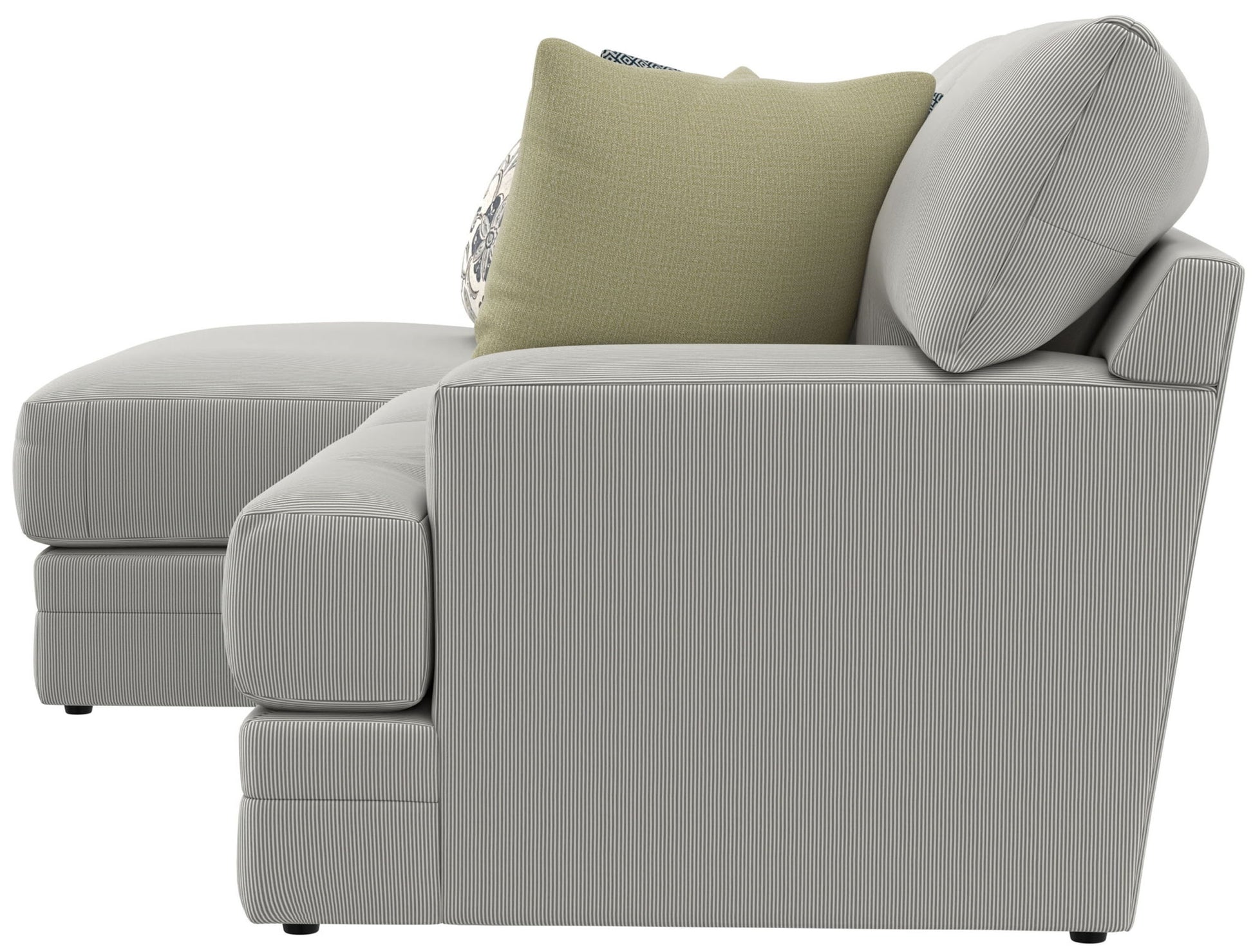 Stockbridge - Sectional With Comfort Coil Seating And 9 Accent Pillows Included - Hornell Furniture Outlet