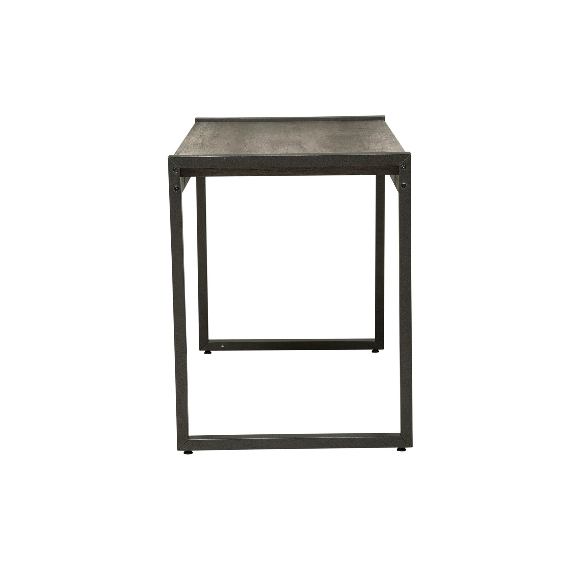 Tanners Creek - 2 Piece Home Office Desk Set - Dark Gray - Hornell Furniture Outlet