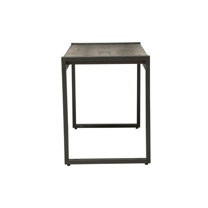 Tanners Creek - 2 Piece Home Office Desk Set - Dark Gray - Hornell Furniture Outlet