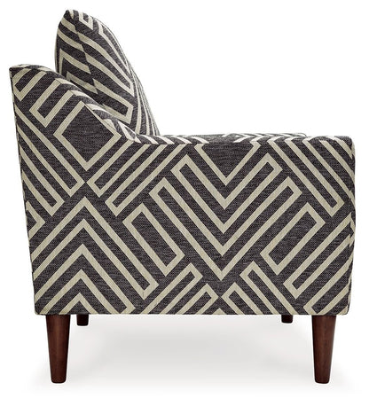 Morrilton Next - Gen Nuvella - Natural / Charcoal - Accent Chair - Hornell Furniture Outlet